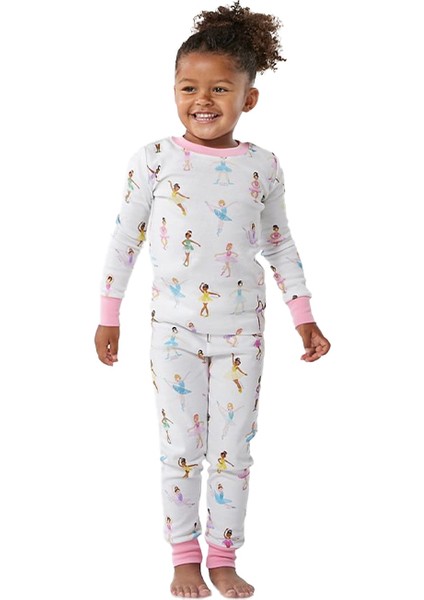 Ballerina Kız Çocuk Pijama Takımı