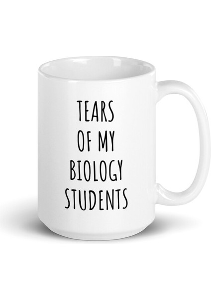 Biyoloji Öğrencilerimin Gözyaşları Kupa - Biyoloji Öğretmenine Hediye - Ingilizce Kupa fırsatları