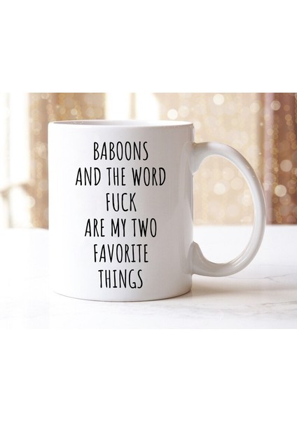 Babun Kupa, Babun Sevgiliye Hediye, Babun Hediyeler, Babun Kahve Kupa, Ingilizce Kupa