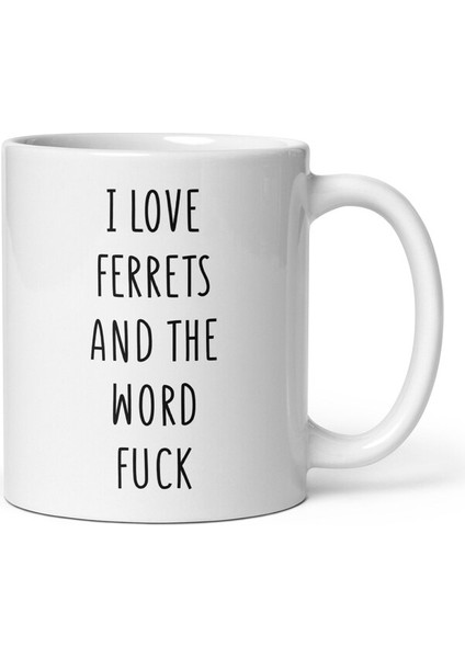 Gelincikleri ve Lanet Kupa Kelimesini Seviyorum - Gelincik Kupa - Gelincik Hediye - Ingilizce Kupa modelleri