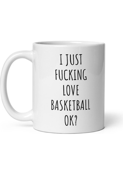 Basketbolu Seviyorum Kupa - Basketbol Kupa - Basketbol Hediyesi - Ingilizce Kupa Bardak fiyatları