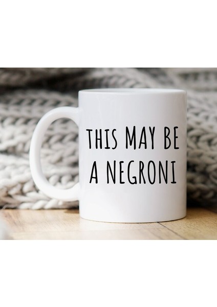 Komik Alkol Kupa, Negroni Kupa, Negroni Içene Hediye, Negroni Hediye, Ba, Ingilizce Kupa Bardak