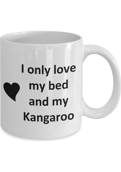 Komik Kanguru Sevgilisi Kupa - Pet - Love My Kanguru Kahve Fincanı- Ingilizce Kupa Bardak fiyatları