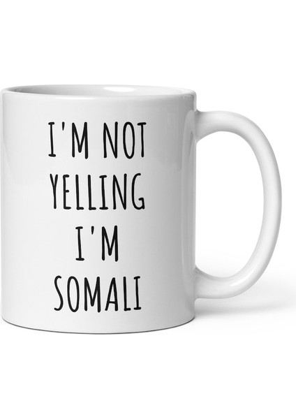 Somali Kupa Bardak - Somali Kupa - Somali Hediyesi - Ingilizce Kupa Bardağı modelleri