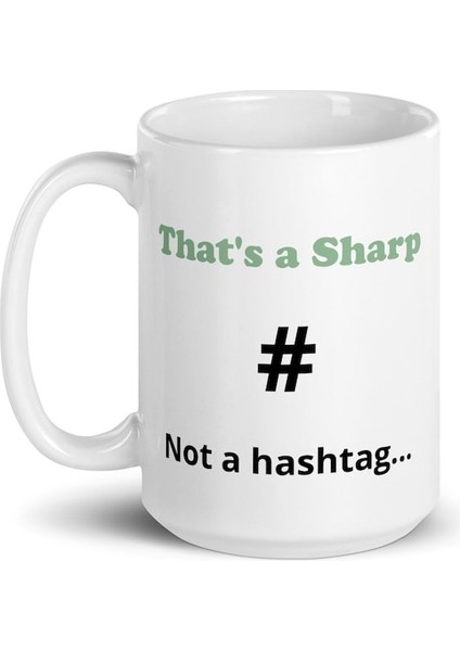 Bu Bir Hashtag Değil Keskin Kişiye Özel Kahve Kupa Bardak Ingilizce Kahve Kupa Kahve Fincanı Kupa