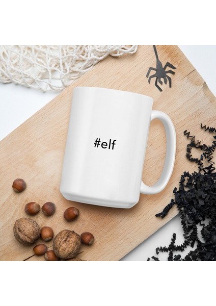 Hashtag Elf Kupa Bardak Elf Kupa Bardak Kişiye Özel Kahve Kupa Bardak Ingilizce Kahve Kupa