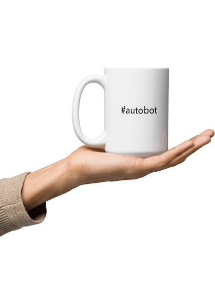 Hashtag Autobot Kupa Kişiye Özel Kahve Kupa Bardak Ingilizce Kahve Kupa Kahve Fincanı Kupa