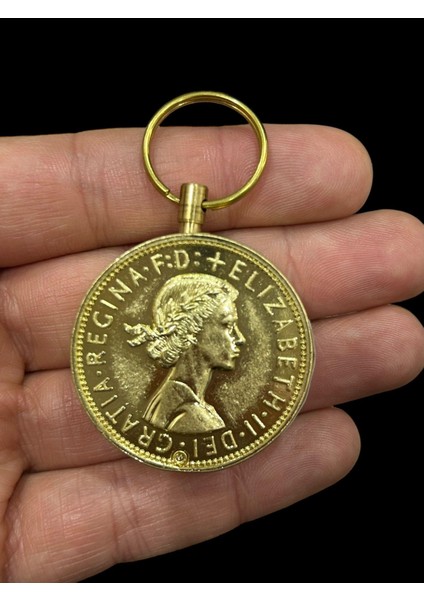Sarı Madalyon Çift Yüzlü Benzinli Çakmak 109449