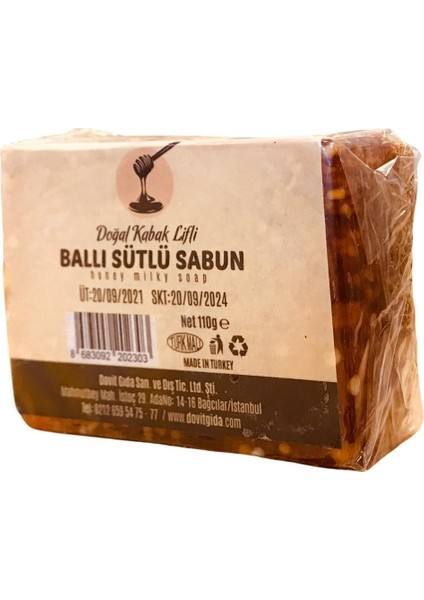 Doğal Kabak Lifli Ballı Sütlü Sabun 110 gr fiyatları