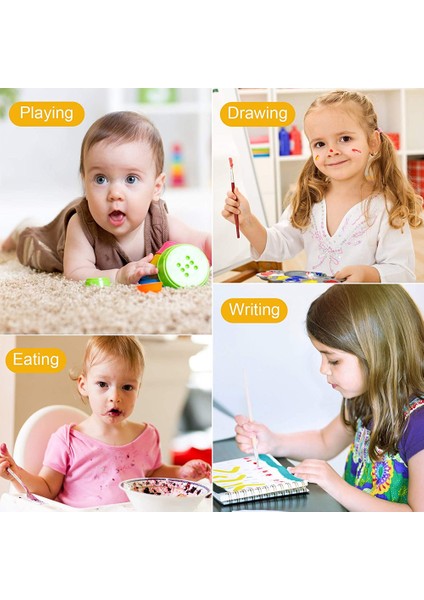 3'lü Çocuk Boyama Ters Bluz (Yurt Dışından) modelleri