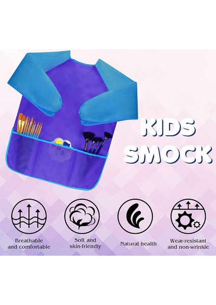 3'lü Çocuk Boyama Ters Bluz (Yurt Dışından) indirimleri