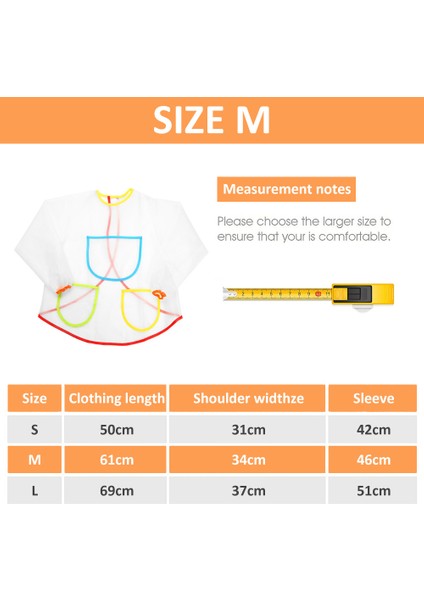 Çocuk Su Geçirmez ve Kirlenme Önleyici Kapak-M Beden (Yurt Dışından) fırsatları