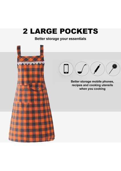 Yağa Dalı Iş Önlüğü-Kore Tarzı Şık Cep Önlüğü (Yurt Dışından) fırsatları