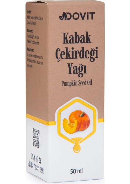 Kabak Çekirdeği Yağı 50 ml