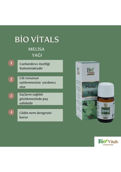 Melisa Yağı 20 ml