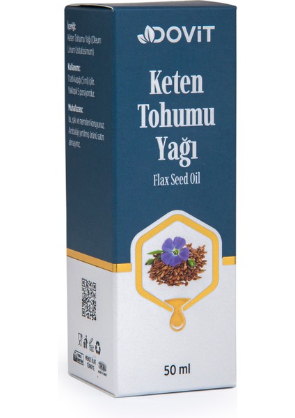 Keten Tohumu Yağı 50 ml