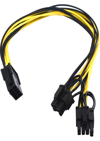 Pci-E 8 Pin Ekran Kartı Express Power Güç Çoklayıcı Kablosu-20 cm