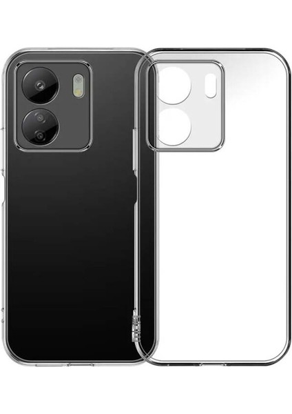 Xiaomi Poco C65 Kılıf Süper Silikon Lüx Korumalı Şeffaf