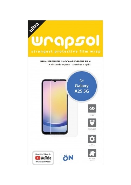 Samsung Galaxy A25 5g Ekran Koruyucu Poliüretan Film