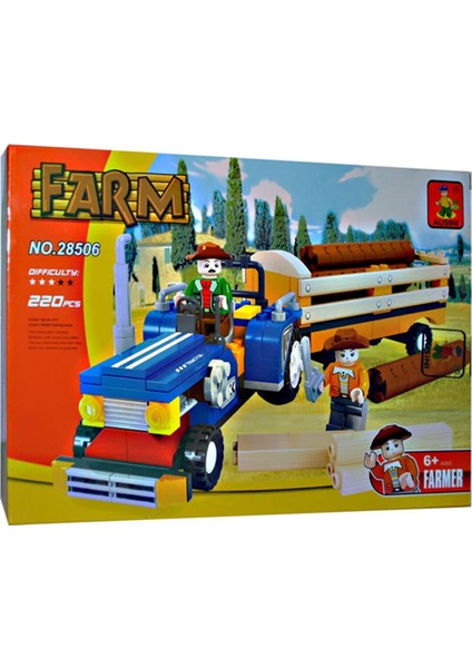 Farm Set Oduncu 220 Parça Parçalı Setler