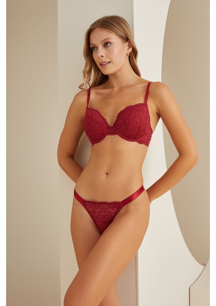 Hafif Destekli Sütyen Külot Takım 4818 modelleri