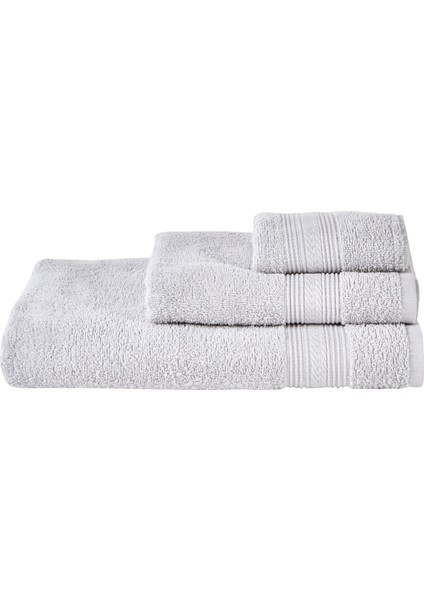 Soft Touch %100 Pamuk 70X140 cm Havlu Gri