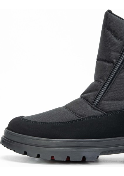 Othree Erkek Deri & Tekstil Siyah Kar Botu 1020 58403 Erk Bot SK23/24 Black