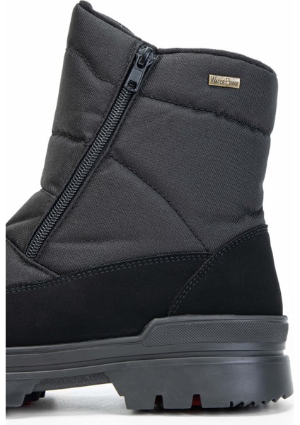 Othree Erkek Deri & Tekstil Siyah Kar Botu 1020 58403 Erk Bot SK23/24 Black