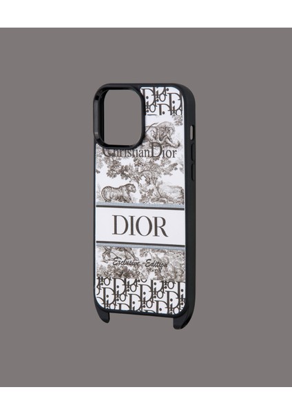 Desenli Askılı Telefon Kılıfı - DK156 - iPhone 12 Promax