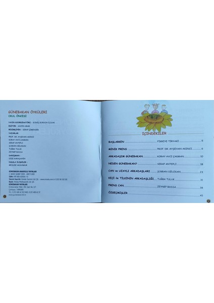 Günebakan Okul Öncesi Öyküleri fiyatları