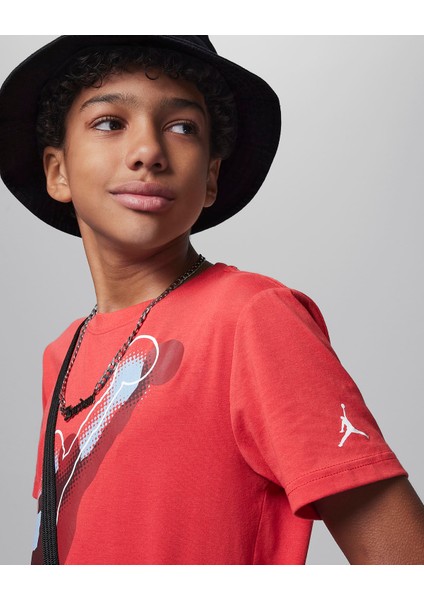Nıke Jordan Jdb Jumpman Hbr Haze Out S/s Erkek Çocuk Tişört modelleri