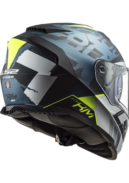 Storm 2 Sprınter Mat Siyah-Gri-Cobalt Kask