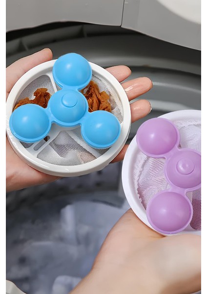 2 Li Çamaşır Makinesi Toz Tiftik ve Evcil Hayvan Kedi Köpek Tüy Toplayıcı Yıkanabilir Tüy Temizleme fırsatları