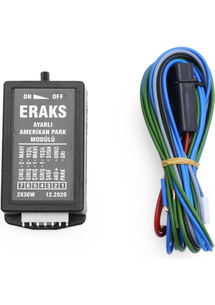 Ayarlı Amerikan Park Modulu 24 Volt 2 Çıkışlı modelleri