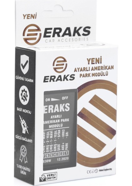 Ayarlı Amerikan Park Modulu 24 Volt 2 Çıkışlı indirimleri