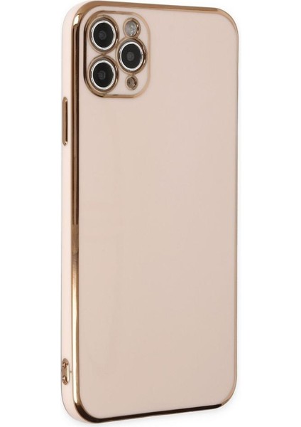 Iphone 12 Pro Uyumlu Parlak Renkli Yumuşak Lazer Kamera Korumalı Silikon Kılıf
