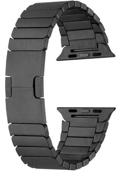 Amazfit Cheetah Pro Kordon Metal Çizgi Tasarım Klipsli KRD82 Siyah