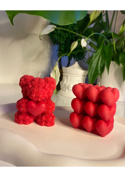 Sevgililer Günü Kırmızı Set / Happy Valentine Days