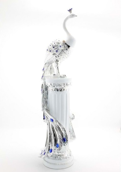 Polyester Tavuskuşu Figürü Biblo fiyatları