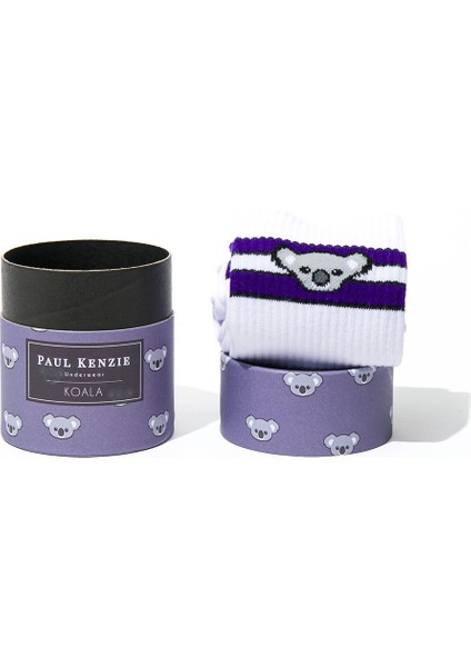 Desenli Soket Çorap – Eco Characters – Koala