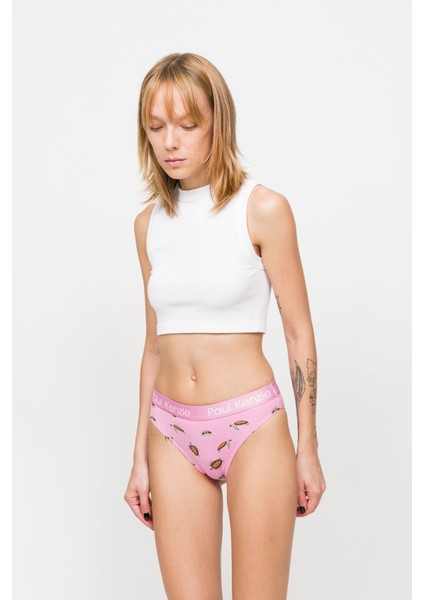 Desenli Kadın Slip Külot – Eco Characters – Turtley fırsatları