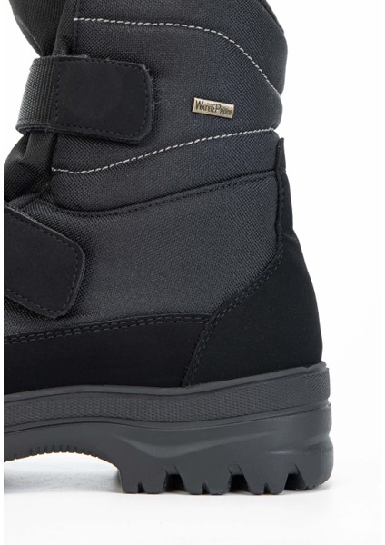 Othree Erkek Deri & Tekstil Siyah Kar Botu 1020 53613 Erk Bot SK23/24 Black