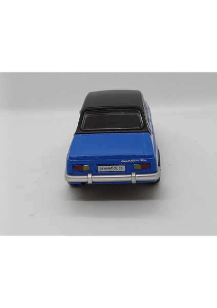 Birliktoys 7287 001-BRL16-X Metal Çek Bırak Anadol Araba Sesli Işıklı modelleri