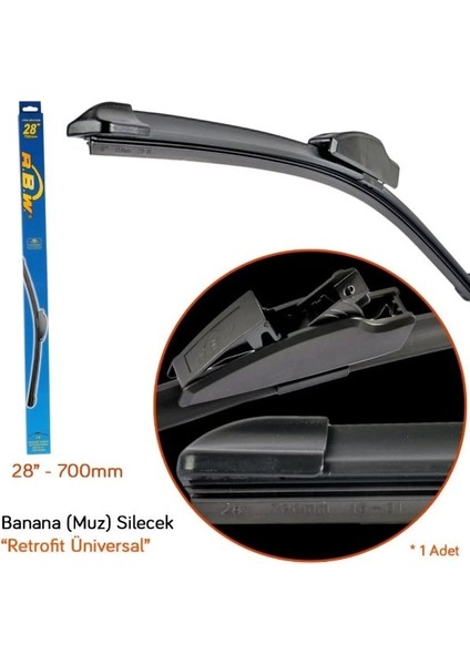 Rbw Üniversal 28 Inç / 700 mm Muz Silecek