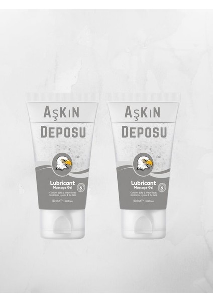 Aşkın Deposu Su Bazlı Kayganlaştırıcı 50 ml 2'li Set