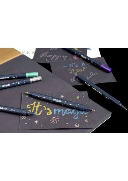 Metalik Markör Duo 6lı fırsatları