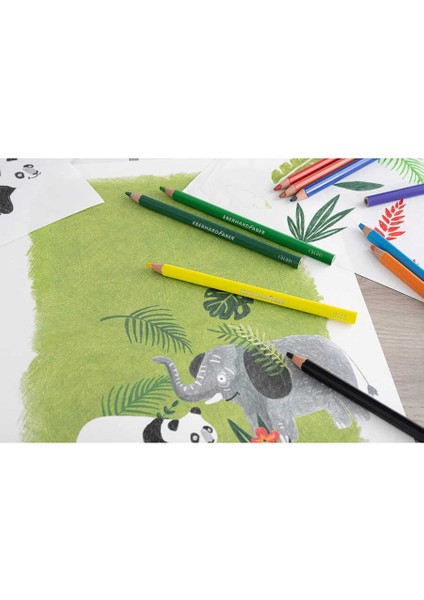 Colori Kalın Üçgen Kuruboya 72LI Set