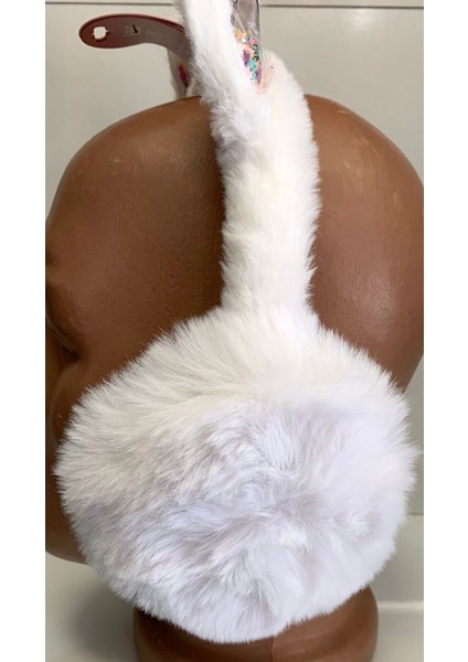 Arıcı Store Yeni Sezon Pufuduk Peluş Katlanabilen Krem Rengi Çocuk Kulaklık fiyatları