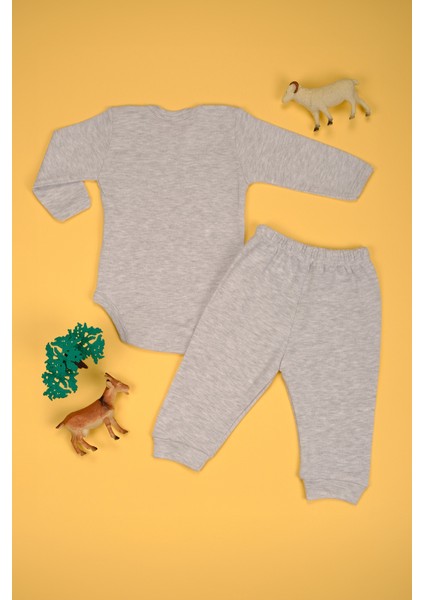 Pamuklu Uzun Kollu Açıktım Baskılı Alt - Üst Zıbın Takım fiyatları