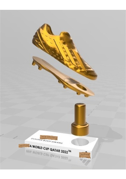 Adidas Golden Boot Award - Altın Ayakkabı Ödülü 20 cm büyük boy